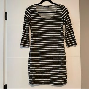 Eclipse | Striped Knit Dress